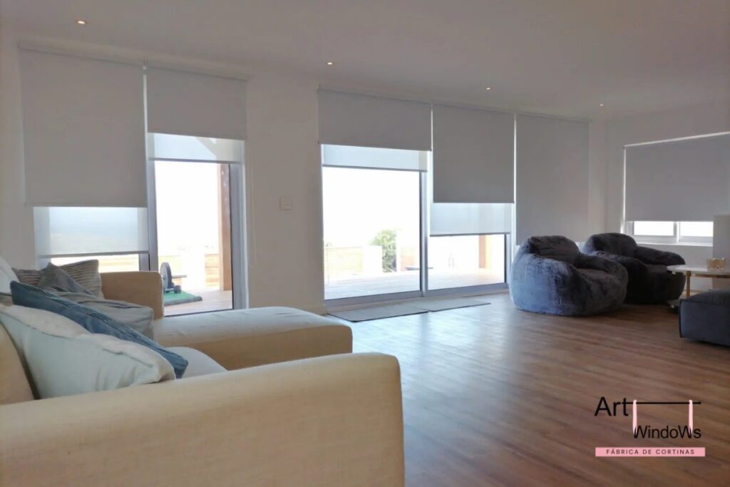 cortinas roller dobles