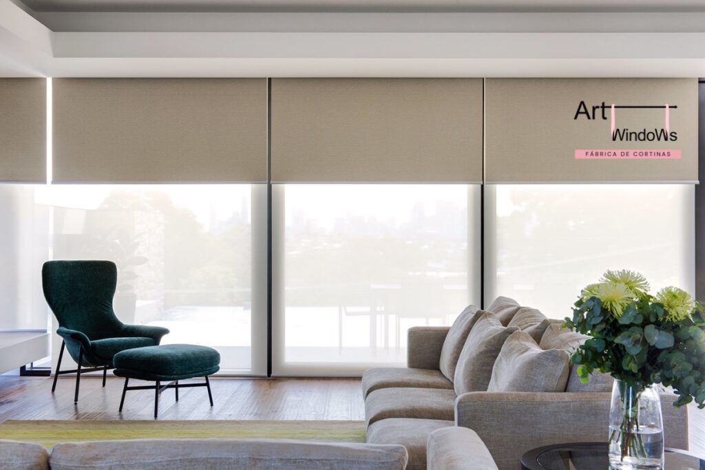 cortinas roller dobles